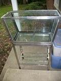 RARE STAINLESS STEEL FISH OR ANIMAL TANK.