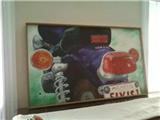 Great oil of motorcycle with Elvis tags
