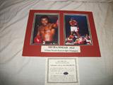 MUHAMMAD ALI SIGNED PHOTO WITH COA. RARE HARD TO FIND AUTOGRAPH.