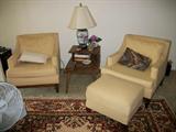 NICE CHAIRS AND END TABLE