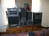 LARGE AMOUNTS OF STEREO EQUIPMENT