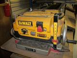 DEWALT DW735 13" THICKNESS PLANER IN GARAGE # 1
