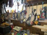 WALLS FULL OF TOOLS IN GARAGE # 1