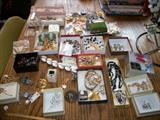 SOME of the super costume jewelry including the Eisenberg clip,