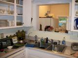 One of the kitchens
