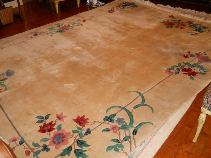 Second Chinese rug (very thick and heavy)
