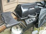 second grill on patio