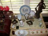 Some of the small china collectibles