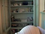 Wonderful pieces in book cases (better pics coming)