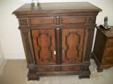 vintage wood sideboard/server