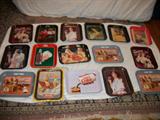 LARGE COCA COLA COLLECTION HUNDREDS OF ITEMS  OVER 80 COKE TRAYS