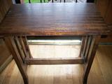 RARE VINTAGE OAK SLANTED TABLE
