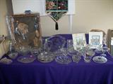 Some of one of the smaller estates brought in including some nice glass