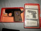 COLT JUNIOR .25CAL  IN BOX NO CLIP.