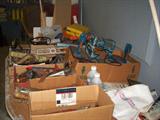 PILES OF MORE TOOLS.