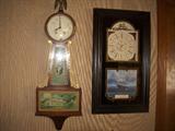 VINTAGE PLYMONTH BANJO CLOCK