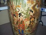 CLOSEUP OF LARGE TEMPLE VASE