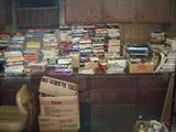 BOOKS, BOOKS, MORE BOOKS
HARDBACK AND PAPERBACKS