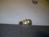 10 KT GOLD NUGGET RING
