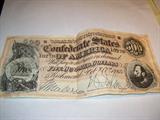 CONFEDERATE MONEY