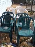 2 SETS OF 4 CHAIRS