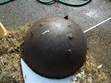 VERY LARGE CAST IRON POT NO HOLES OR CRACKS.