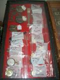 NYCS, ICRR, AND L&N RAILROAD LOCKS. BAGS FULL OF WATCHES AND POCKET WATCHES.