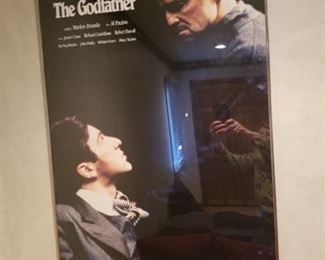 framed godfather poster