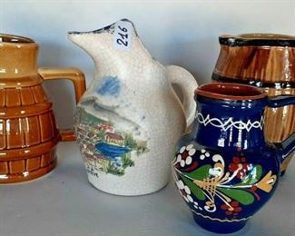 https://www.ebay.com/itm/124709152581	CC8017 LOT OF 4 COLLECTIBLE PITCHERS UShip or Local Pickup		Buy-It-Now	 $30.00 
