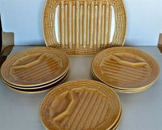 https://www.ebay.com/itm/114793059175	CC8024 SET OF FRENCH ASPARAGUS PLATES UShip or Local Pickup		Buy-It-Now	 $30.00 
