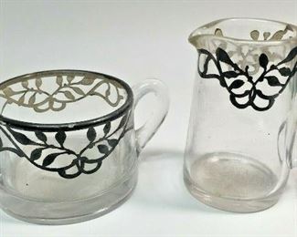 2021-05-14	CC0056	https://www.ebay.com/itm/114807248976	CC0056 VINTAGE TEA SET SUGAR CADDY AND CREAMER POT GLASS WITH SILVER INLAY 		Buy-It-Now	 $19.99 
