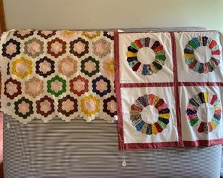 Hand Made quilt tops - various sizes