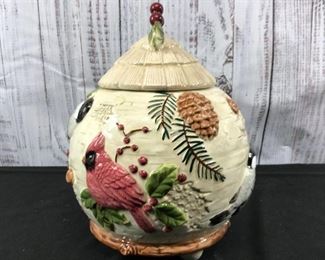Birdhouse Cookie Jar