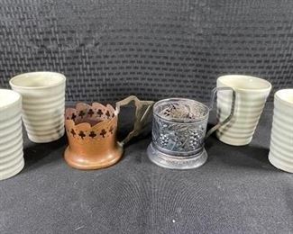 Ceramic Juice Glasses