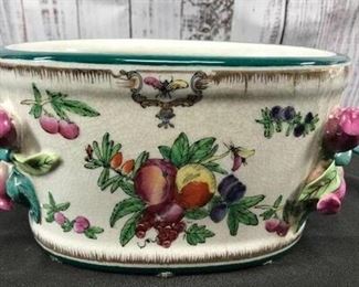 Fruit Majolica Planter