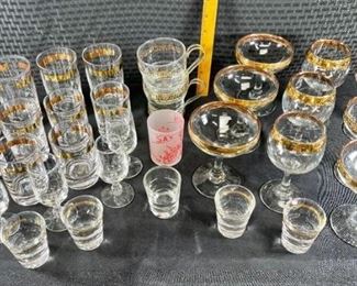 Glassware Lot