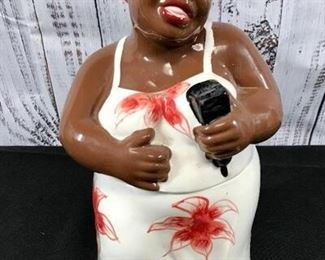 Jazz Singer Diva Cookie Jar
