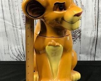 Lion King Simba Cookie Jar