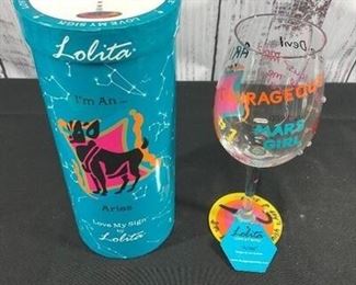 Lolita Aries Wine Glass