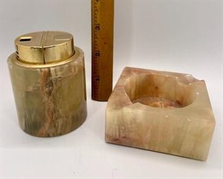 Marble Ashtray Lighter