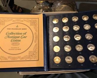 Sterling Silver Franklin Mint 1968 Sterling Silver  Proof Set US Car Coin Collection