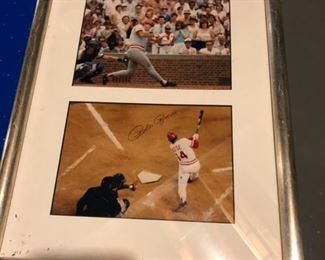 Pete Rose signed 