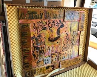 Purvis Young - ( Just Open Box) -  $ 3200 (x), Now $ 900