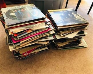 Over 400 Vintage LP Record