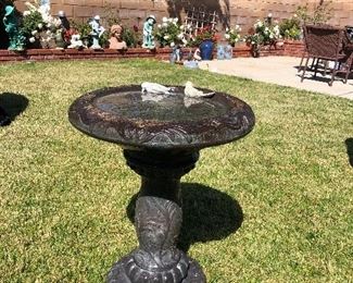Vintage Bird Bath