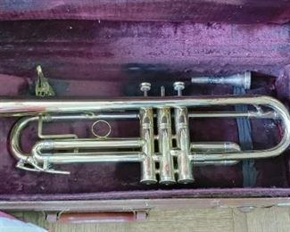 Vintage trumpet