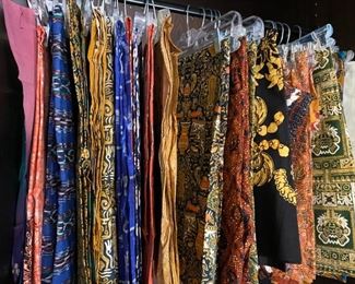 Batiks...fabrics and pre made home decor pieces!