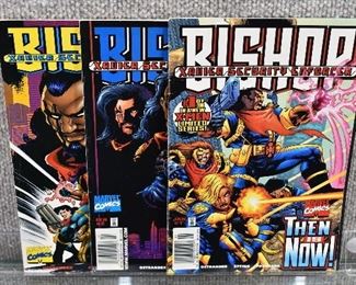 Bishop Xavier Security Enforcer (1998) #'s 1-3 Marvel Comics Limited Series