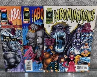 Abominations (1996) #'s 1-3 Marvel Comics 4 Issue Limited Series