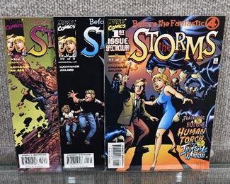 Before the Fantastic 4 The Storms (2000) #'s 1-3 Marvel Comics Limited Series